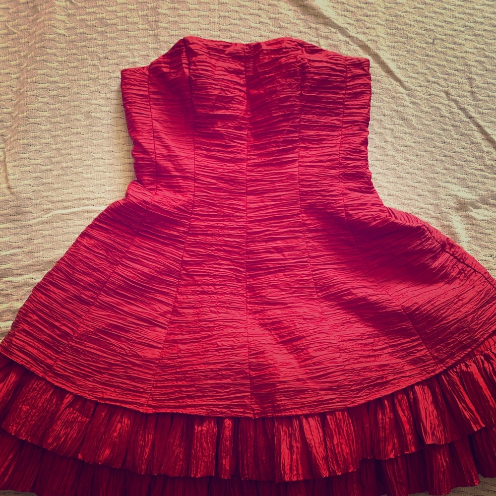 Flirty Red Dress